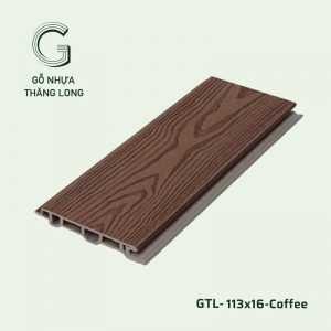 Gỗ Nhựa Ngoài Trời GTL-113x16-Coffee