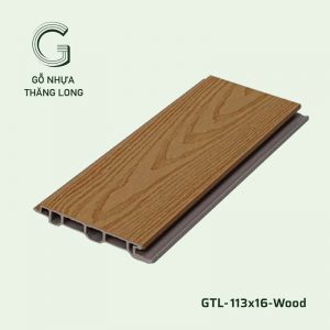 Gỗ Nhựa Ngoài Trời GTL-113x16-Wood