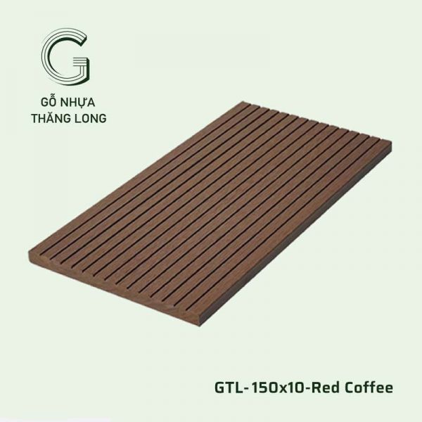 Gỗ Nhựa Ngoài Trời GTL-150x10-Red Coffee