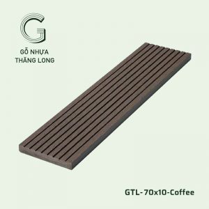 Gỗ Nhựa Ngoài Trời GTL-70x10-Coffee