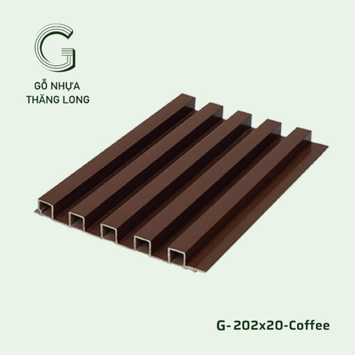 Tấm Ốp Lam Sóng G-202x20-Coffee