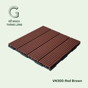 Vỉ Gỗ Nhựa VN300 Red Brown