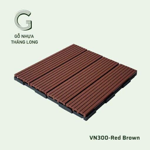 Vỉ Gỗ Nhựa VN300 Red Brown