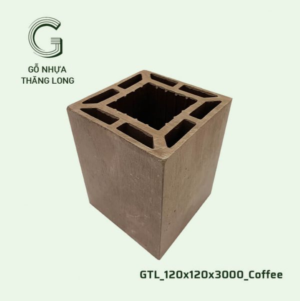 Gỗ Nhựa Ngoài Trời GTL_120x120x3000_Coffee (2)