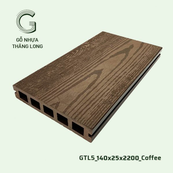 Sàn Gỗ Nhựa Ngoài Trời GTL5_140X25X2200_Coffee (2)