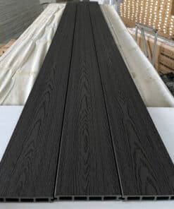 Sàn gỗ nhựa ngoài trời 2d darkgrey - mới