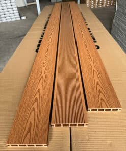 Sàn gỗ nhựa ngoài trời 2d teak thanh 2,9m