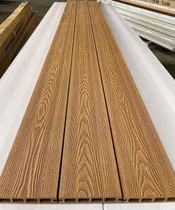 Sàn gỗ nhựa ngoài trời vân 3d màu oak teak
