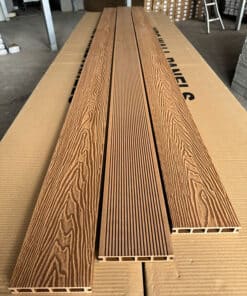 Sàn gỗ nhựa ngoài trời vân 3d màu wood