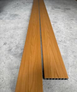Sàn gỗ nhựa ngoài trời cao cấp 2 lớp phủ ASA teak